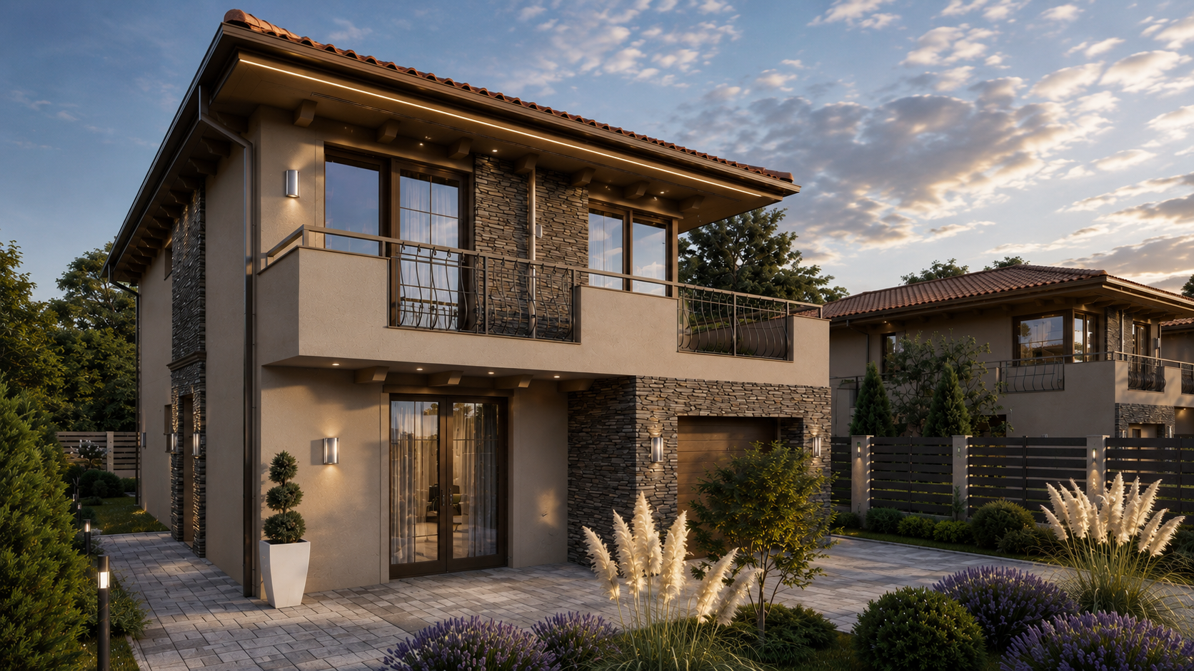 Villa Liget-projekt előkészítés — projektkép